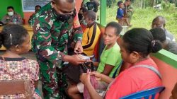 Aksi Nyata TNI: Babinsa Serui Dampingi Ibu Balita, Perkuat Gizi dan Edukasi